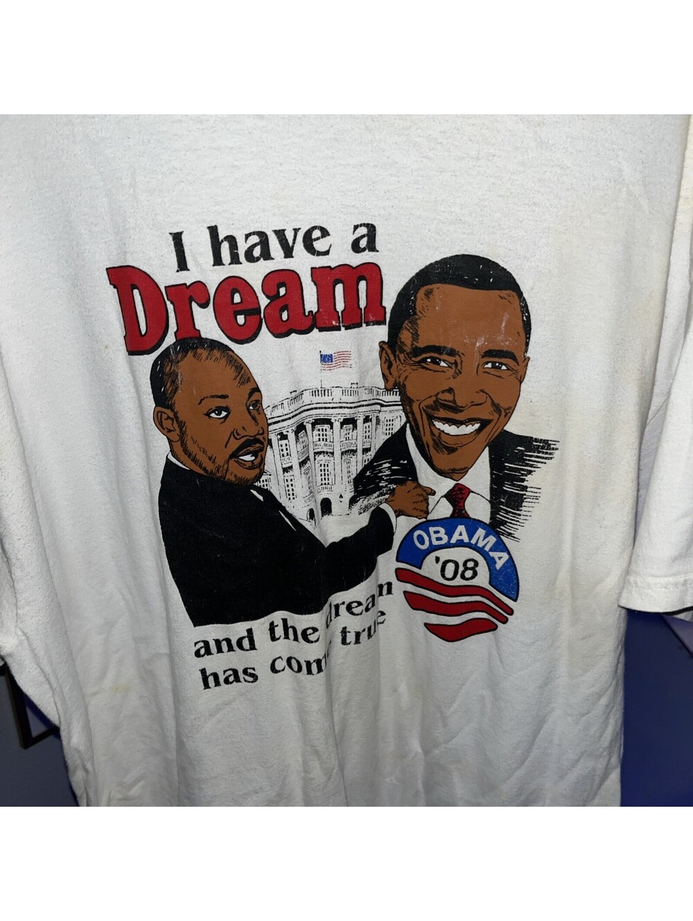 Vintage Obama '08 I Have a Dream Graphic T-Shirt